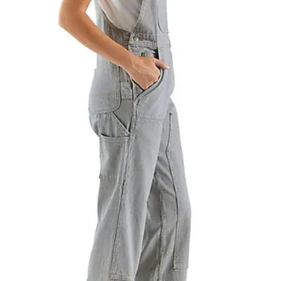 Carhartt Denim - Carhartt Railroad Stripe Denim Overalls